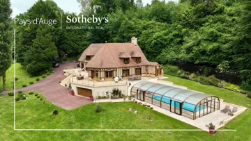 Belle propriété contemporaine au sytle normand