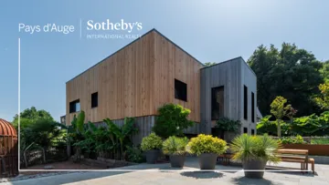 Maison contemporaine au cœur du Pays d’Auge – Parc paysager et herbages de 5 hectares