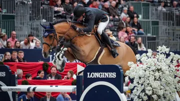 Le week-end dernier, Harrie Smolders et Monaco ont terminé deuxième de la finale de la Coupe du monde Longines de saut d'obstacles à Leipzig, en Allemagne.