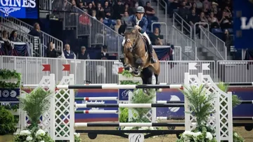 Grâce à Cornet's Cambridge, Nicholas Dello Joio a décroché sa première victoire dans une étape du circuit Coupe du monde Longines.