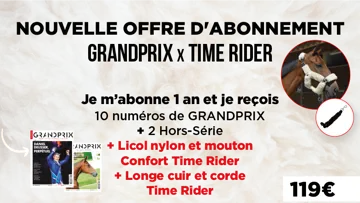 Découvrez la nouvelle offre d'abonnement GRANDPRIX x TIME RIDER !