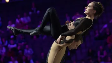 Chiara Congia et Justin Van Gerven se sont imposés incontestablement dans la catégorie du Pas de deux. 