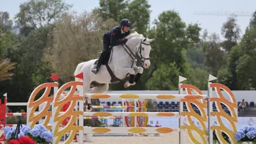 Associés depuis moins d’un an, Lorenzo de Luca et Carlson 86 s’étaient déjà imposés dans le Grand Prix du CSI 2* de Lierre en août dernier. 