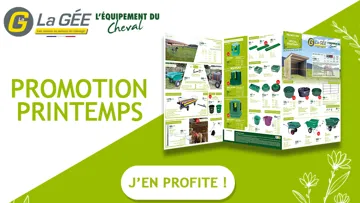 Ne passez pas à côté de cette offre exceptionnelle chez La Gée l’équipement du cheval !