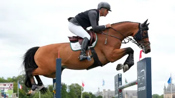 De retour au plus haut niveau, Rodrigo Pessoa ne pouvait faire l’impasse sur la première édition de Chantilly Classic.