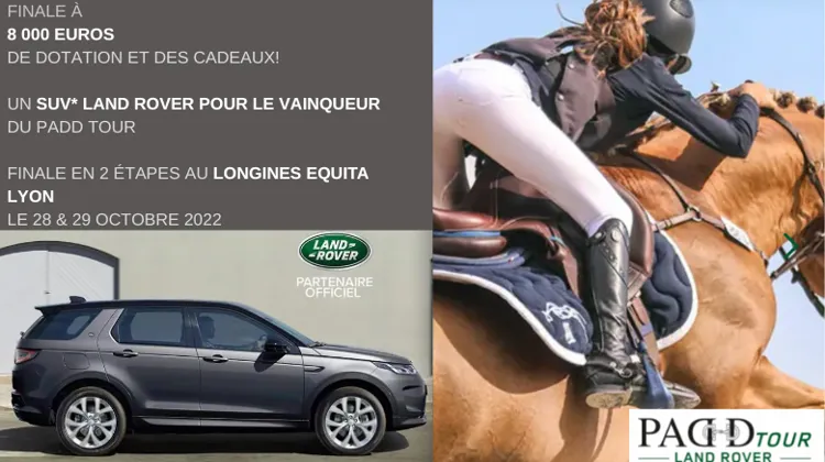 La finale imminente du PADD Tour, du 28 au 29 octobre à Equita Lyon!