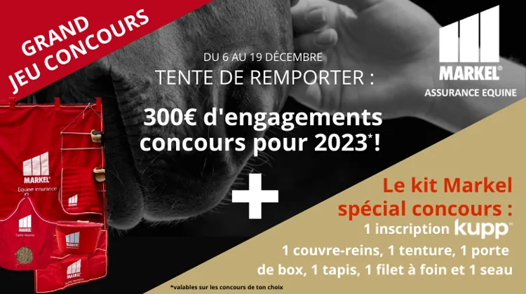 Grand jeu concours Markel Assurance Equine