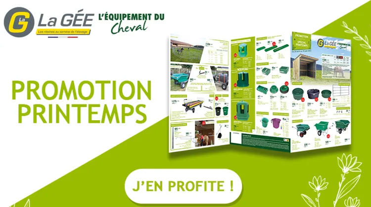 Ne passez pas à côté de cette offre exceptionnelle chez La Gée l’équipement du cheval !