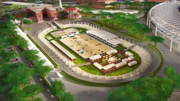 Stadio dei Marmi, théâtre de cette avant-dernière, ici en image de synthèse