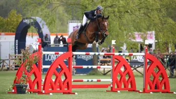 Steve Guerdat et Hannah ont été phénoménaux à Lummen cet après-midi.
