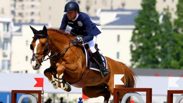 Simon Delestre sera présent avec Chesall Zimequest au CSI 5* de Villach Treffen ce week-end. Ici en photo au CSI 5* de Shanghai.