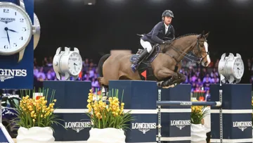 Denis Lynch et Chablis, vainqueurs du Grand Prix.