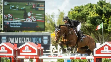 Emily Moffitt et Tipsy du Terral ont décroché leur troisième victoire internationale depuis le début de l'année.