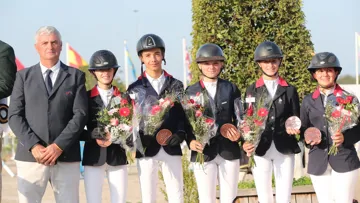 La France s'est offert une belle troisième place dans la catégorie Poneys de la finale du circuit des Coupes des nations Jeunes.