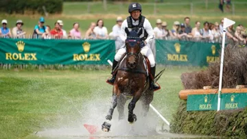 Double champion olympique individuel en titre, Michael Jung fait figure de très grand favori avec Fischer Chipmunk.
