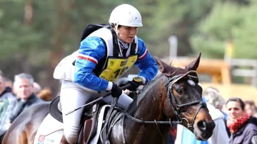 Gwendolen Fer, ici en 2016, arpente les terrains de compétition aux côtés de Romantic Love depuis 2009.