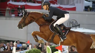 Max Kühner et Eic Coriolis des Isles se sont octroyés la deuxième place dans le Grand Prix du CSI 5* de Monte Carlo au début du mois de juillet.