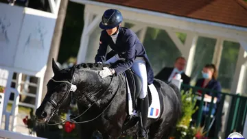 Maxime Collard et Cupido PB au CDIO 5* de Compiègne. 