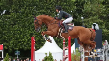 Jeanne Sadran défendra les couleurs de la France aux championnats d'Europe de Vilamoura avec Unforgettable Damvil. 