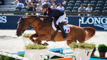 Nicolas Delmotte et son formidable Urvoso du Roch mèneront la délégation tricolore à Tokyo.