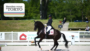 Carina Cassøe Krüth et Heiline's Danciera, meilleur couple danois au CDIO 5* de Compiègne.