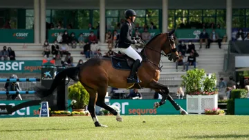 Kevin Staut a pris une bonne deuxième place avec Visconti du Telman.