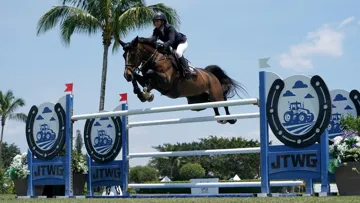 Laura Kraut et son fils de Balou du Rouet ont survolé le Grand Prix CSI 3* de Wellington.