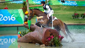 Michael Jung et Sam FBW, médaillés d’or individuels.
