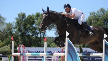 Organisateur de concours, Jérôme Ringot évolue également comme cavalier sur la scène internationale. 