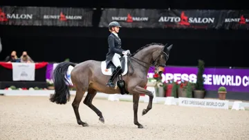 Tout en harmonie, Jessica von Bredow-Werndl a déroulé une excellente reprise avec Dalera BB.