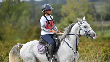 Excalibur Larzac, champion de France des Six ans avec Cécile Miletto Mosti.