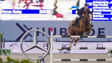 Le maître Marcus Ehning a devancé pléthore de stars avec Prêt À Tout.