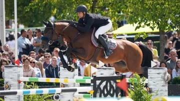 Dieu Merci van T&L sous la selle de Frédéric Vernaet