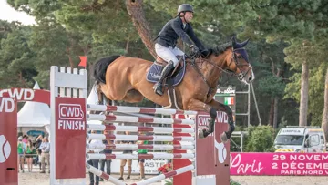 L'Italien Riccardo Pisani a assuré le spectacle jusqu'au bout.