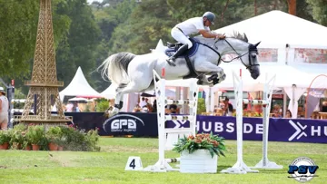 Roberto Arioldi et Dundee van het Marienshof ont remporté l'épreuve qualificative ce midi.