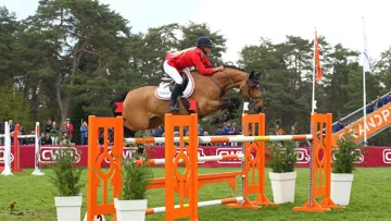 Les Danois ont fait résonner leur hymne ce soir, lors de la Coupe des nations Jeunes Cavaliers