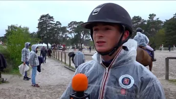 Antoine Ermann a livré une vraie démonstration, ce vendredi 3 mai, sur le Grand Parquet de Fontainebleau