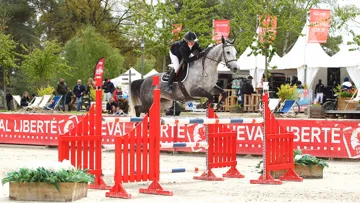 Romane Michelet s'est adjugé le Grand Prix Enfants cet après-midi, sur la carrière des Princes