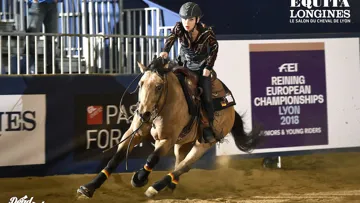 L'Allemande Georgia Wilk, double championne d'Europe Juniors avec ARC Captain.