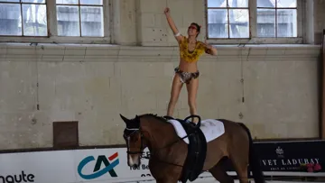 Retour du Brésil sur la scène internationale à Saumur grâce à Sanae-Lys Aoki Issartier sur Pommier de Normandie.
