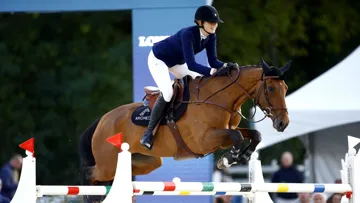 Lara Tryba et Rosa du Coisel ont contribué à la victoire des jeunes cavaliers