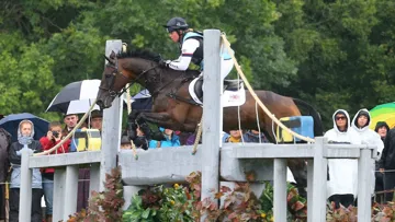 Kitty King et Persimmon aux championnats d'Europe de Blair Castle en 2015.