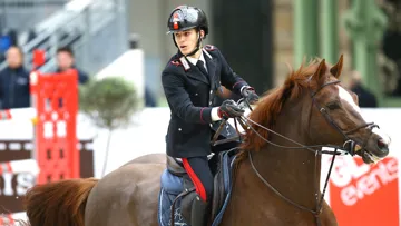 Avec Sedik Milano Quidich de la Chavée, Filippo Marco Bologni a participé aux Talents Hermès pour la deuxième fois le week-end passé.