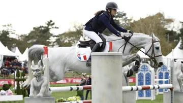 Ilona Mezzadri et Callas Rezidal Z ont réalisé l'un des trois seuls double sans-faute de l'épreuve.