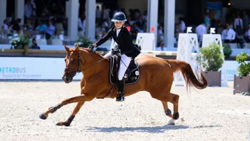 Eden Leprevost Blinlebreton et son Copacabana of the Paddock Z.