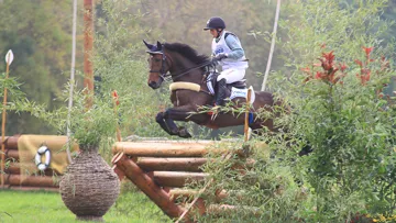 Michael Jung et Fisherincantas ont dépensé beaucoup d'énergie sur le cross.