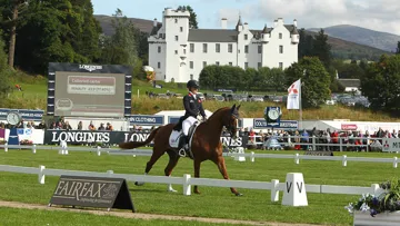 Holly Woodhead et DHI Lupison leader à Blair Castle