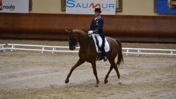 Très attendu, Carl Hester n'a pas déçu en remportant la RLM