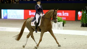 Beatriz Ferrer-Salat et Delgado ont une fois encore eu la main mise sur la Reprise Libre en Musique aujourd'hui au CDI-W de Stuttgart leur permettant de signer une deuxième victoire cette année en Coupe du monde.