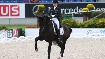 Encore une fois  aujourd'hui, lors du CDI 5* de Dortmund, Kristina Sprehe et Desperados FRH ont prouvé leur suprématie en s'imposant dans le Grand Prix Spécial.